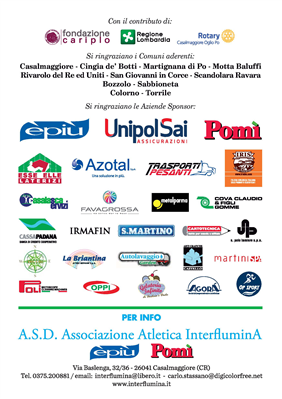 10-11-12 a CHIURO (Valtellina) in occasione dei Campinati di Società