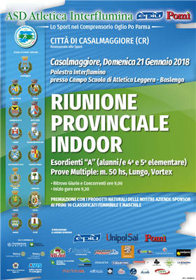 campionato provinciale indoor prove multiple (1^giornata)