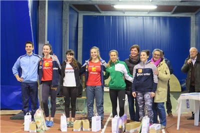 Domenica 18 Febbraio 2018 2^ Riunione Regionale INDOOR Settore Assoluto         - RISULTATI -