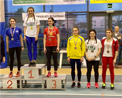 CAMPIONATI REGIONALI  INDIVIDUALI  INDOOR SARONNO (VA) - Sabato 27 Gennaio 2018