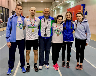 CAMPIONATI REGIONALI  INDIVIDUALI  INDOOR SARONNO (VA) - Sabato 27 Gennaio 2018