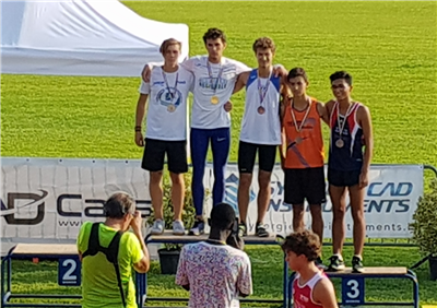 A Chiari i colori dell'INTERFLUMINA èPIU POMI hanno illuminato i Campionati Regionali Allievi