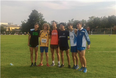 A Chiari i colori dell'INTERFLUMINA èPIU POMI hanno illuminato i Campionati Regionali Allievi