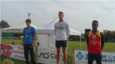 A Chiari i colori dell'INTERFLUMINA èPIU POMI hanno illuminato i Campionati Regionali Allievi