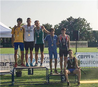 A Chiari i colori dell'INTERFLUMINA èPIU POMI hanno illuminato i Campionati Regionali Allievi
