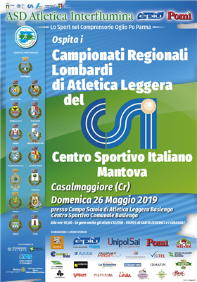 CAMPIONATI REGIONALI LOMBARDI ATLETICA LEGGERA C.S.I.