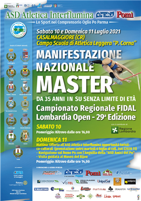 MANIFESTAZIONE NAZIONALE MASTER